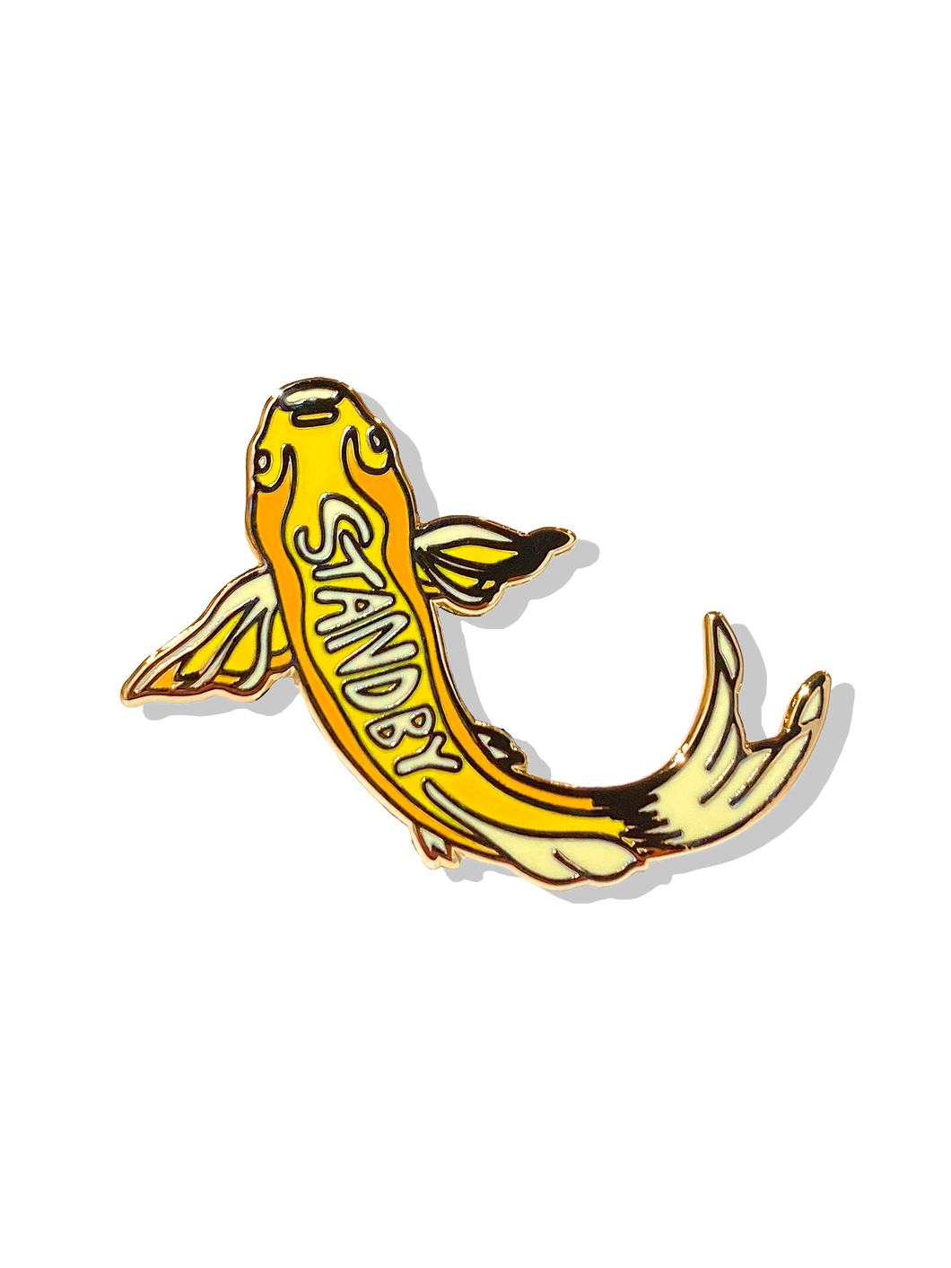 Limited Edition GOLD FISH STANDBY Pin